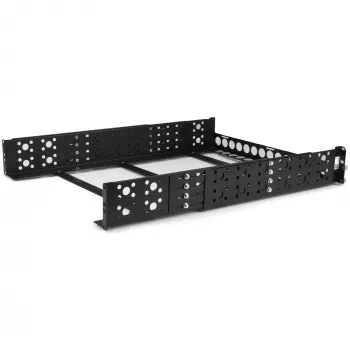 Guías de rack universales fijas de 19 pulgadas StarTech.com 2U con profundidad ajustable