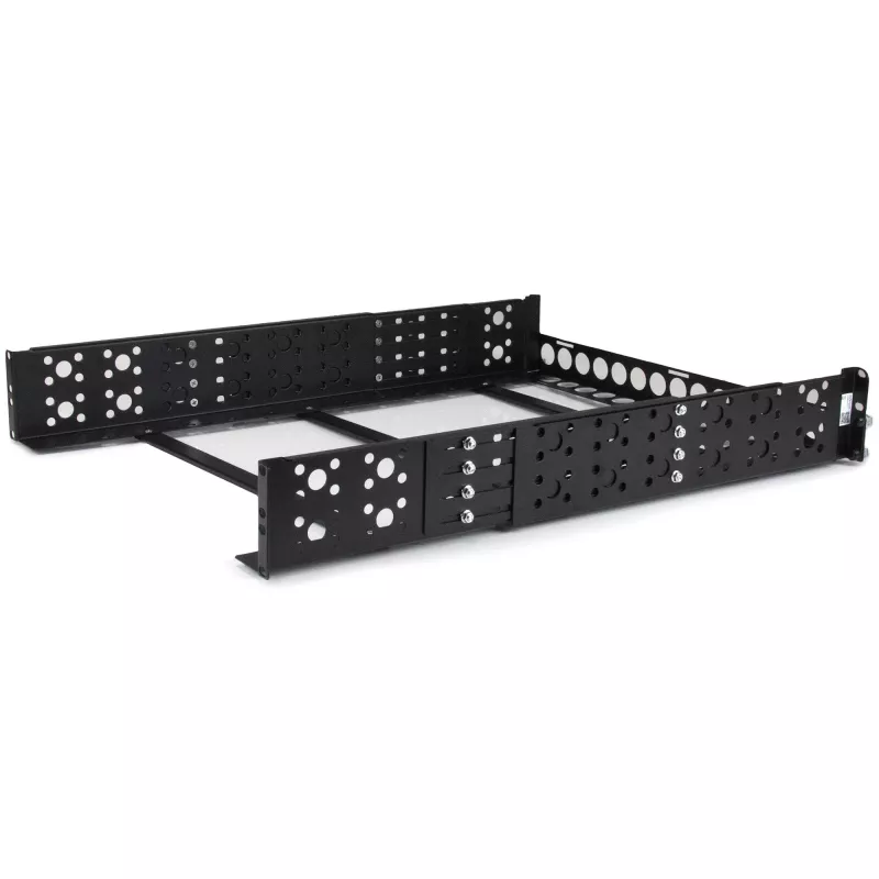 Guías de rack universales fijas de 19 pulgadas StarTech.com 2U con profundidad ajustable