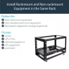 Guías de rack universales fijas de 19 pulgadas StarTech.com 2U con profundidad ajustable