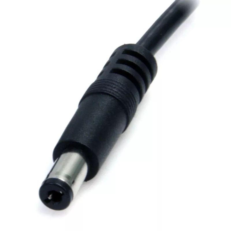 Cable de alimentación USB a 5,5 mm StarTech.com – Barrel tipo M – 2 m, 2 m, USB, Barrel tipo M