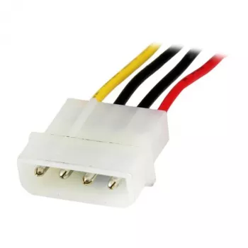 Cable de extensión de alimentación LP4 StarTech.com de 12 in - M/H, Molex (4 pines), Molex (4 pines), 0,304 m, conector macho, conector hembra, recto