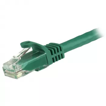 StarTech.com Cable Ethernet CAT6 de 50 cm - Verde CAT 6 Gigabit Ethernet Wire -250MHz 100W PoE RJ45 UTP Network/Patch Cord Snagless w/Strain Relief Individually Tested