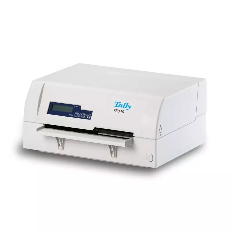 Impresora matricial Tally Dascom 043 379 — 24 agujas, 360 x 360 DPI, hasta 600 cps, A4, USB/Serie/Paralelo