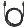 Mobilis 020013 Energia cable USB-A a USB-C, 1 m, negro