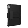 Urban Armor Gear 12339HB14040 Scout funda resistente con correa de mano y soporte para iPad de 10,9 pulgadas (10.ª generación, 2022), 27,7 cm, TPU, negra