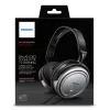 Philips SHP2500/10 auriculares de TV con cable circumaurales, 9 - 23000 Hz, 32 ohmios, cable de 6 m, conector jack de 3,5/6,3 mm, negro/plata