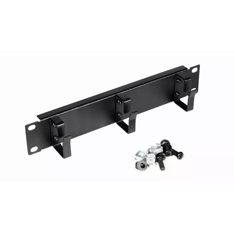 Anillo para cables EQUIP EZMR-10-B — metal, negro, accesorio para rack, 1 ud., 174 g