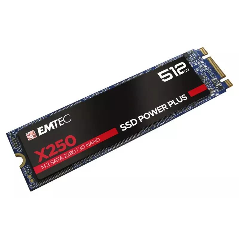 Unidad SSD Emtec 512 GB M.2 Serial ATA III X250