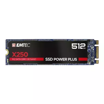 Unidad SSD Emtec 512 GB M.2 Serial ATA III X250