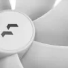 Fractal Design Prisma AL-18 ARGB PWM ventilador de caja, 180 mm, blanco