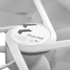 Fractal Design Prisma AL-18 ARGB PWM ventilador de caja, 180 mm, blanco