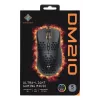 Ratón gaming Deltaco DM210 cable ultrafino RGB negro