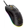 Ratón gaming Deltaco DM210 cable ultrafino RGB negro