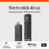 Dongle para Smart TV Amazon 4K Ultra HD USB, Wi‑Fi 6 (802.11ax), 3840×2160, alimentación por USB, negro