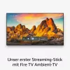 Dongle para Smart TV Amazon 4K Ultra HD USB, Wi‑Fi 6 (802.11ax), 3840×2160, alimentación por USB, negro