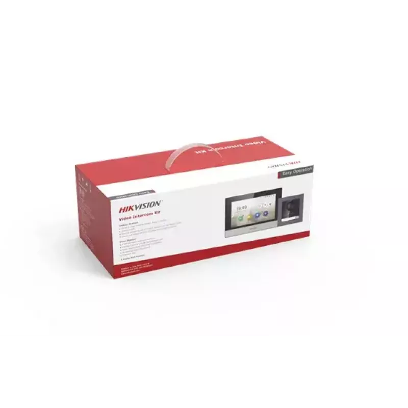 Videoportero Hikvision DS-KIS602 2 MP 7 pulgadas Negro Gris
