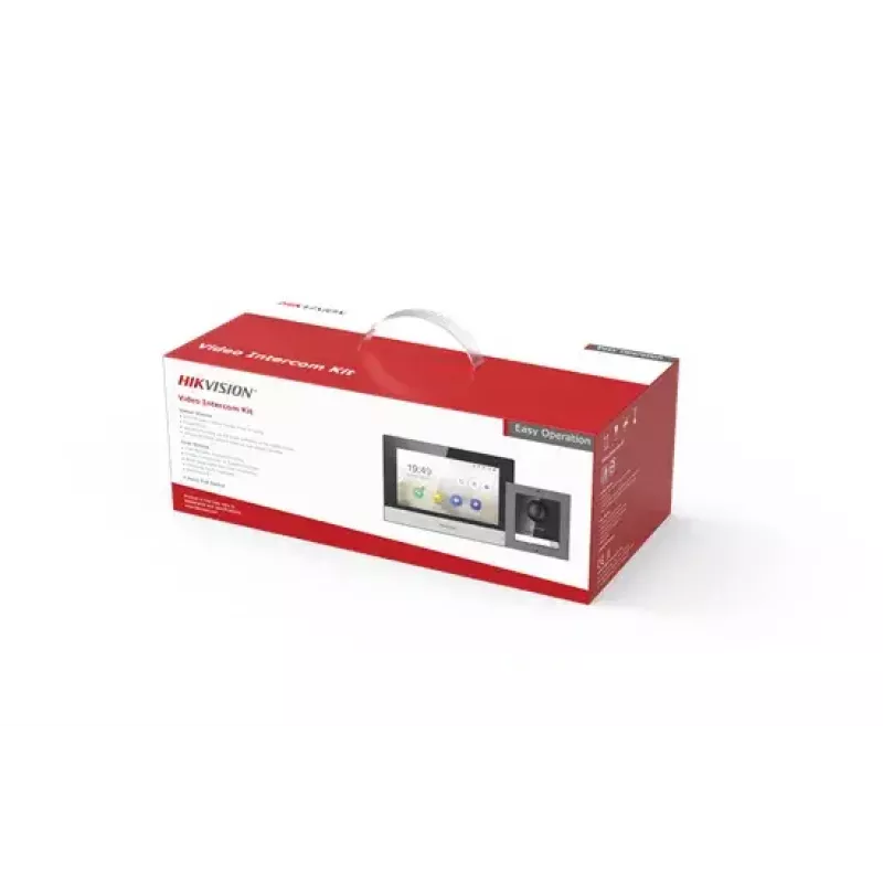 Videoportero Hikvision DS-KIS602 2 MP 7 pulgadas Negro Gris