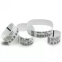 Zebra Z-Band Ultrasoft 25 x 279mm Negro, Blanco
