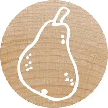 Sello redondo Colop 165226 Sello de madera 3 cm de diámetro