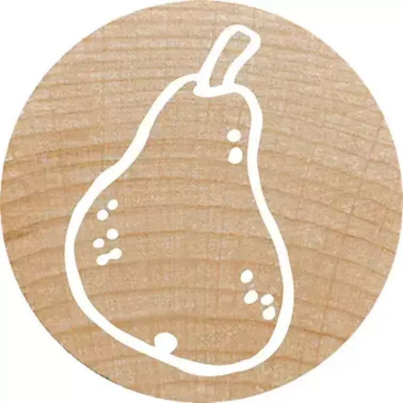 Sello redondo Colop 165226 Sello de madera 3 cm de diámetro