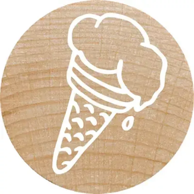 Sello redondo Colop 165226 Sello de madera 3 cm de diámetro