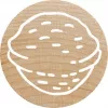 Sello redondo Colop 165226 Sello de madera 3 cm de diámetro