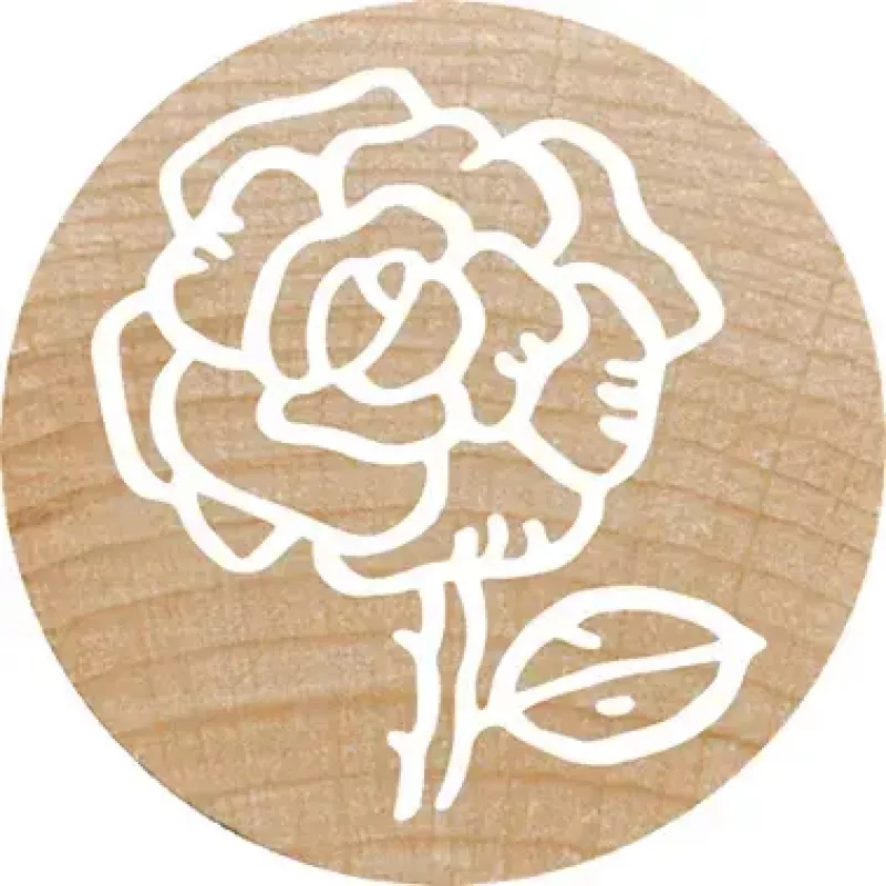 Sello redondo Colop 165226 Sello de madera 3 cm de diámetro