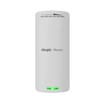 Punto de acceso inalámbrico RUIJIE RG-EST100-E, 2,4 GHz 802.11n, 300 Mbit/s, 2x RJ-45, PoE, IP55, antenas direccionales internas