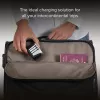 Fuente de alimentación para dispositivos móviles SBS Mobile TEADAPT2USBUNI — negro/plata, adaptador USB