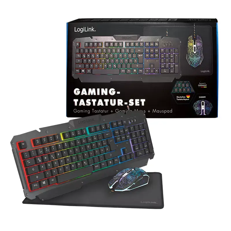 Teclado gaming con ratón LogiLink ID0185