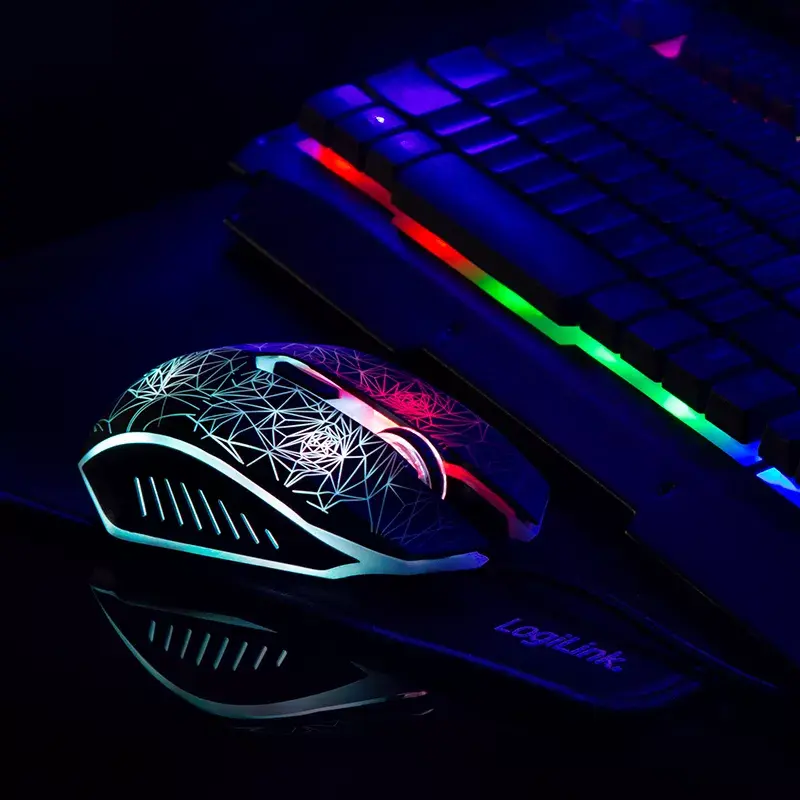 Teclado gaming con ratón LogiLink ID0185