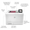 HP Color LaserJet Pro M454dw, impresión, impresión por USB frontal; impresión a doble cara
