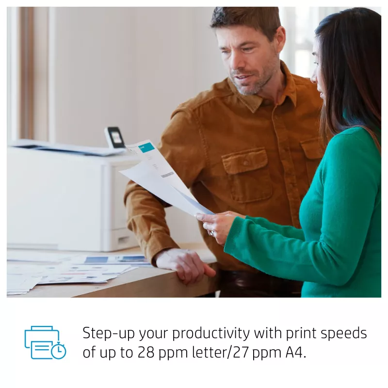 HP Color LaserJet Pro M454dw, impresión, impresión por USB frontal; impresión a doble cara