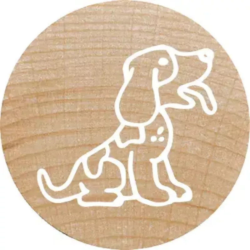 Sello redondo Colop 165225 goma madera 3 cm de diámetro