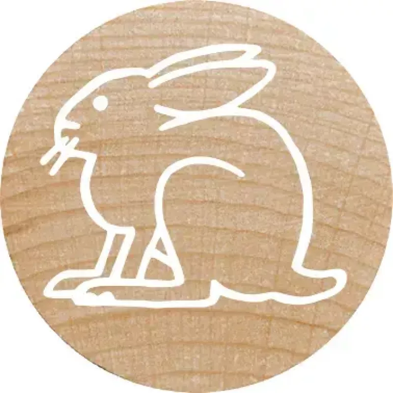 Sello redondo Colop 165225 goma madera 3 cm de diámetro