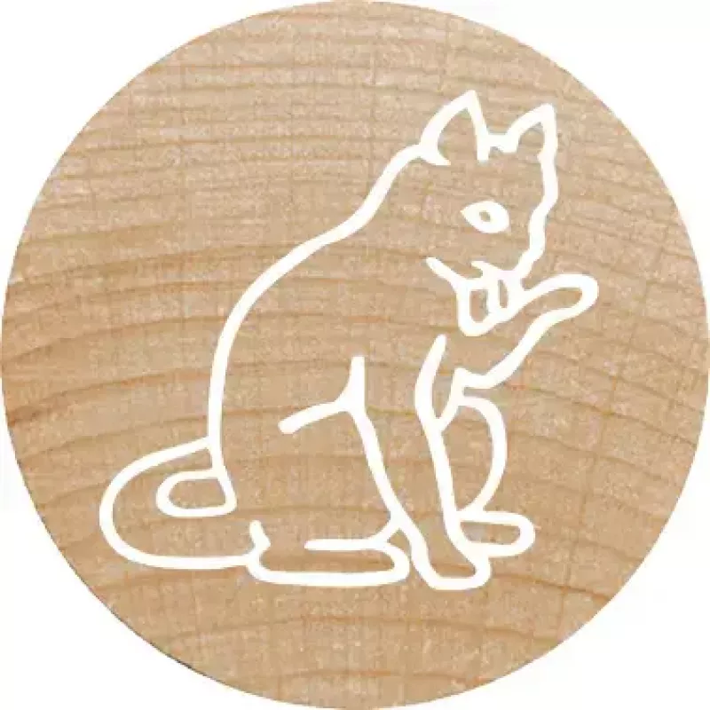 Sello redondo Colop 165225 goma madera 3 cm de diámetro