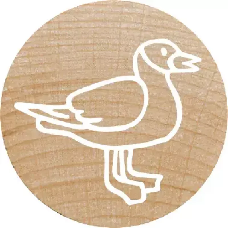 Sello redondo Colop 165225 goma madera 3 cm de diámetro