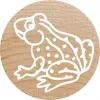 Sello redondo Colop 165225 goma madera 3 cm de diámetro