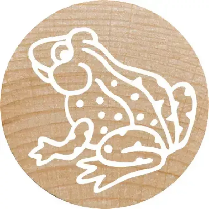 Sello redondo Colop 165225 goma madera 3 cm de diámetro