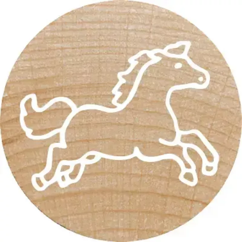 Sello redondo Colop 165225 goma madera 3 cm de diámetro