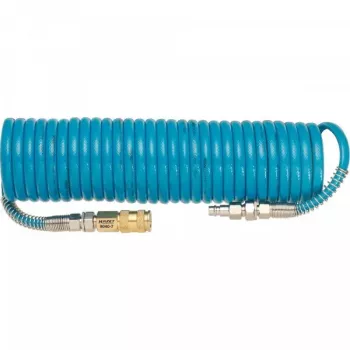 Manguera de aire comprimido HAZET 9040-7 7,62 m 10 bar azul