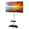 Techly soporte de suelo con bandeja TV LCD/LED/Plasma 37-70 pulgadas blanco