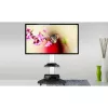 Techly soporte de suelo con bandeja TV LCD/LED/Plasma 37-70 pulgadas blanco