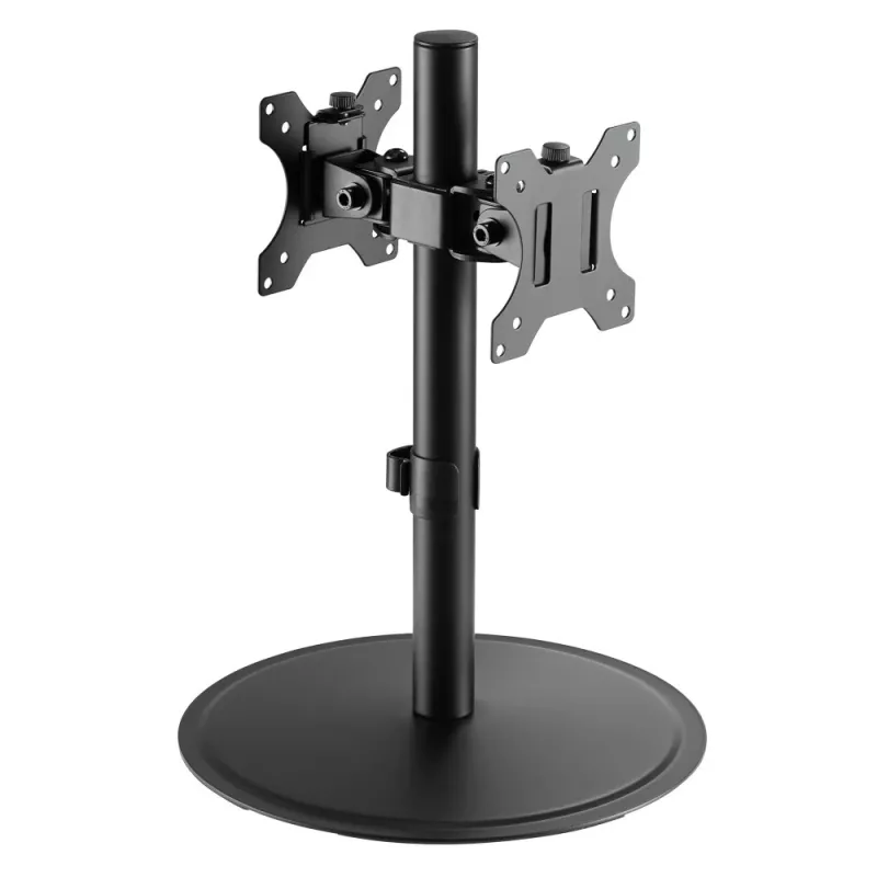 Techly ICA-LCD 402 soporte de monitor / pie 81,3 cm (32 pulgadas) sobremesa negro