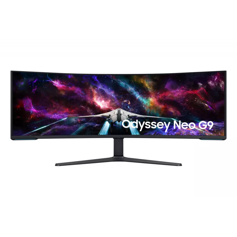 Samsung G95NC Monitor de ordenador 144,8 cm (57 inch) 7680 x 2160 Dual UHD QLED blanco