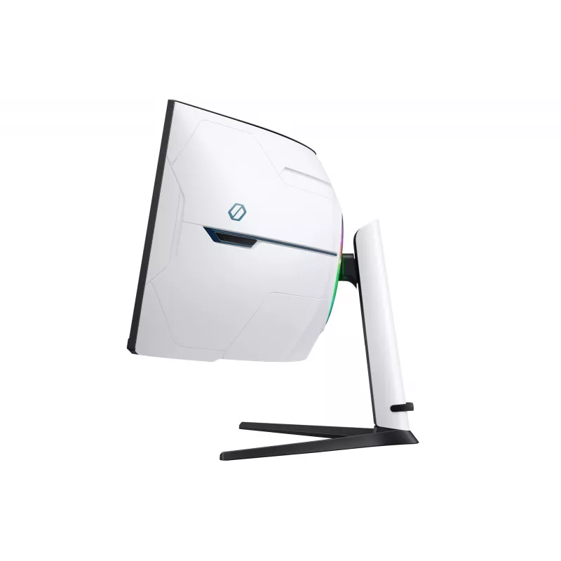 Samsung G95NC Monitor de ordenador 144,8 cm (57 inch) 7680 x 2160 Dual UHD QLED blanco