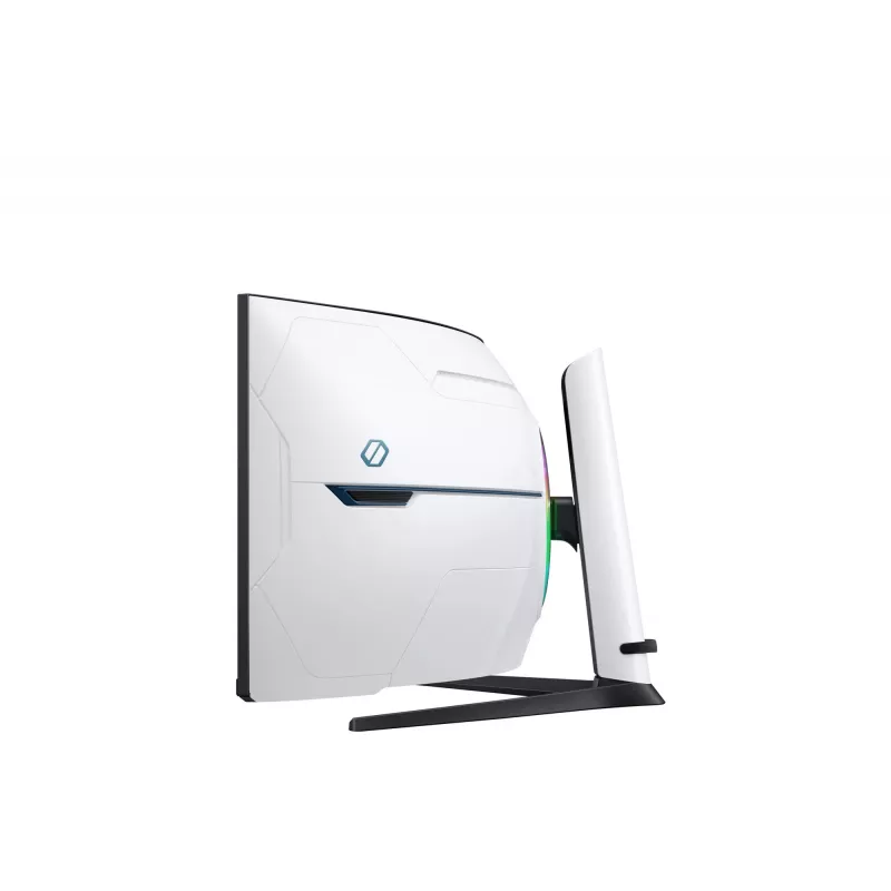 Samsung G95NC Monitor de ordenador 144,8 cm (57 inch) 7680 x 2160 Dual UHD QLED blanco
