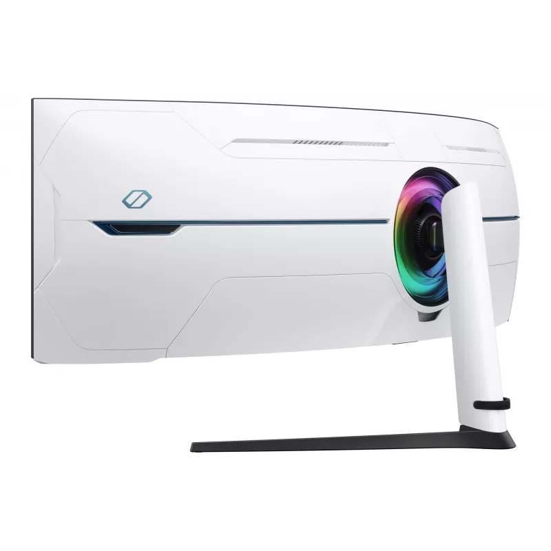 Samsung G95NC Monitor de ordenador 144,8 cm (57 inch) 7680 x 2160 Dual UHD QLED blanco