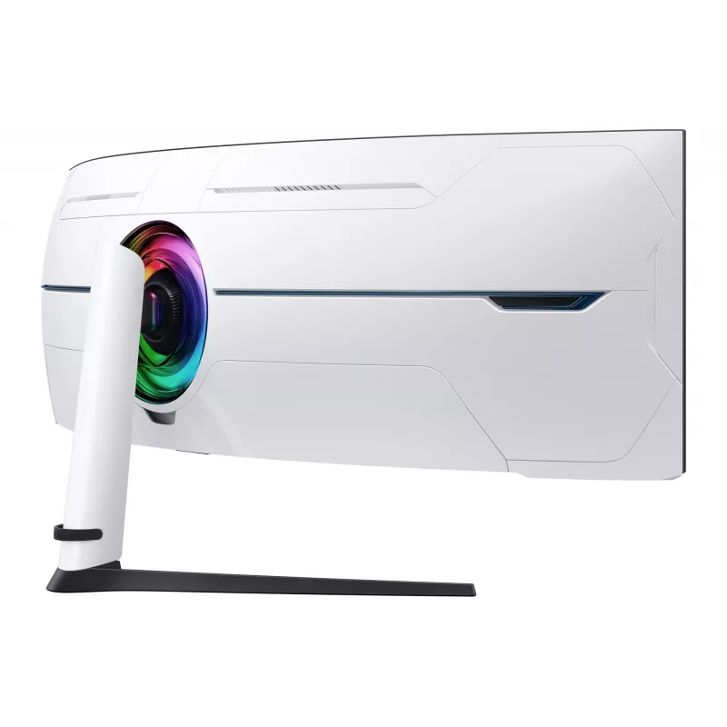 Samsung G95NC Monitor de ordenador 144,8 cm (57 inch) 7680 x 2160 Dual UHD QLED blanco