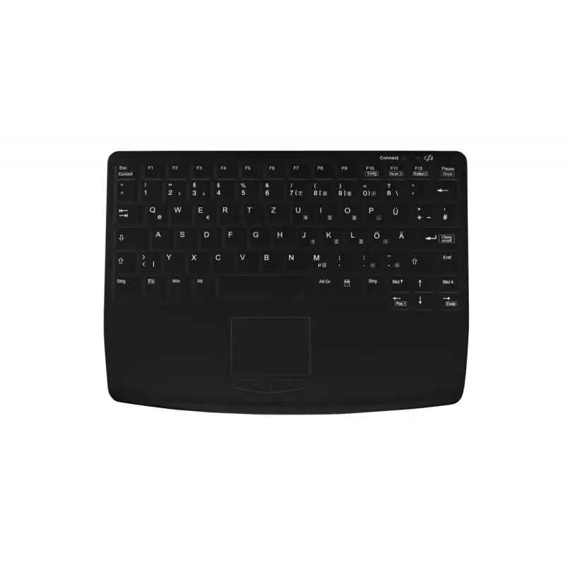 Contour Design Active Key AK-4450-G Teclado industrial USB QWERTZ alemán negro